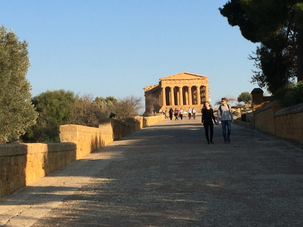Temple of Concordia, Valley of the Temples, Agrigento. 