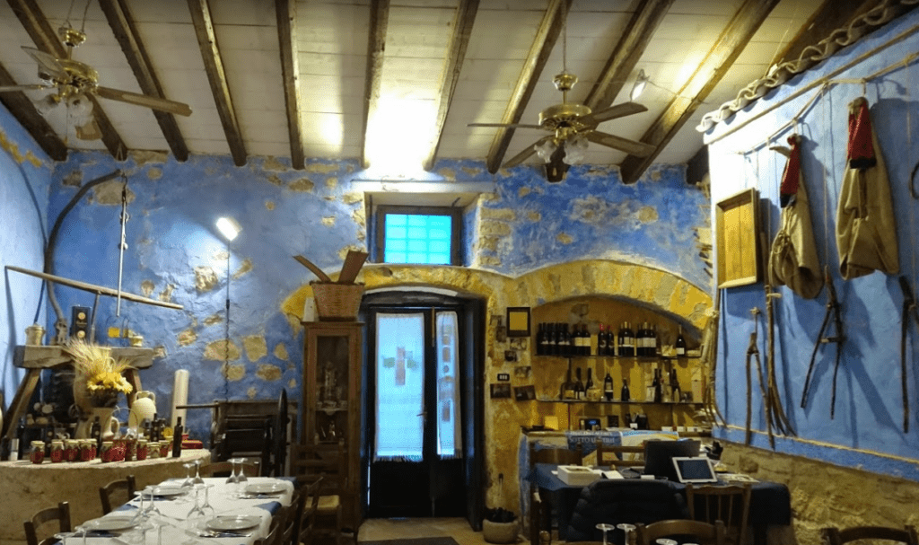 Mattes restaurant in Caltabellotta