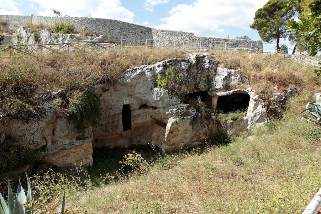 Nekropole der Intagliatella, Archäologischer Park Akrai, Palazzolo Acreide