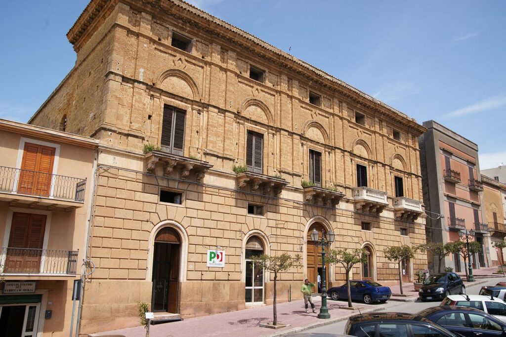 Corso Umberto I, Palazzo Chiacco, Sambuca di Sicilia