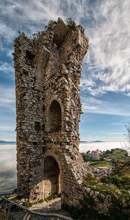 Ruinas del castillo normando de Caltabellotta