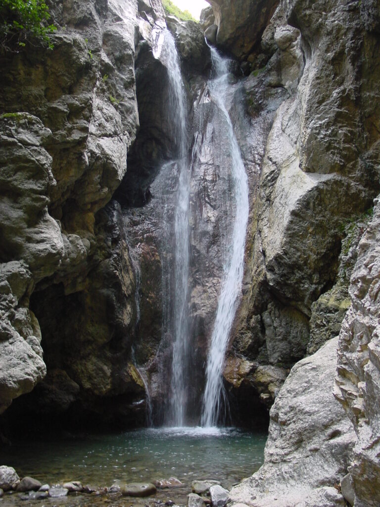 Sehenswertes im Nebrodi-Park - Catafurco-Wasserfall