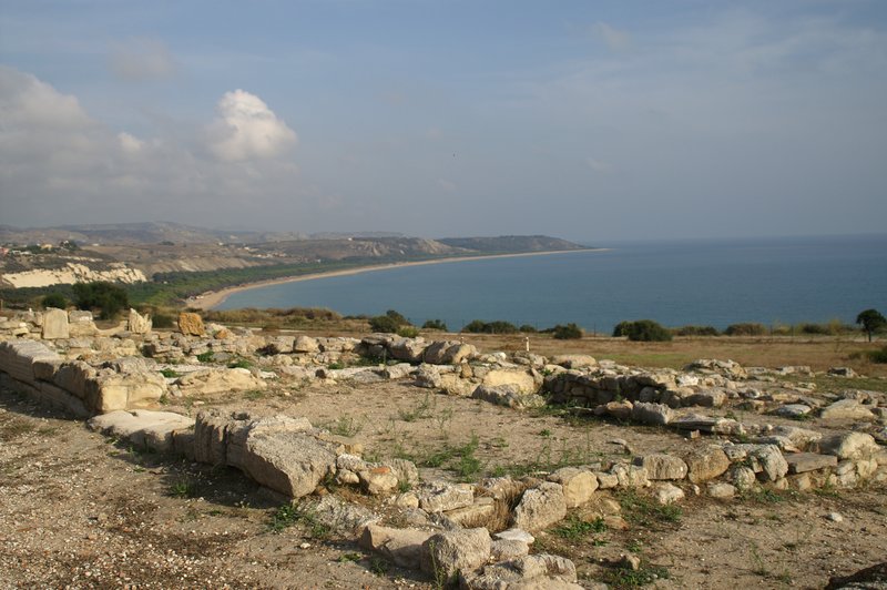Panorama from the archaeological area of Eraclea Minoa