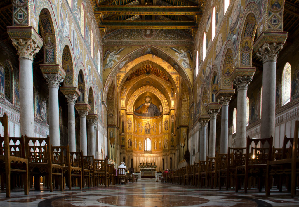 Monreale Cathedral from inside