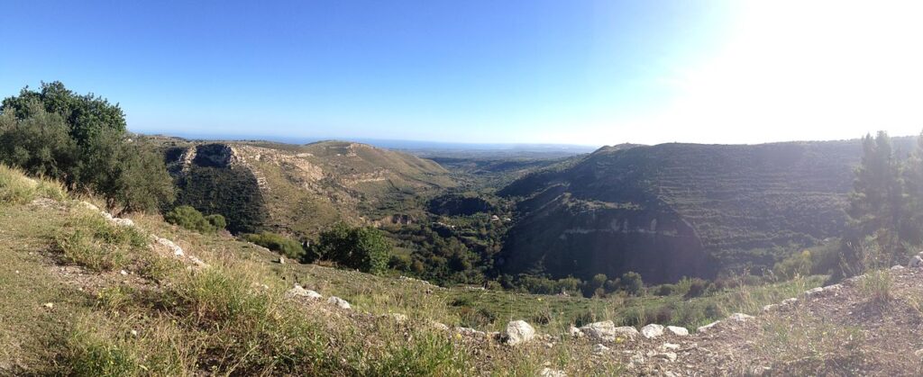 Panorama from ancient Noto