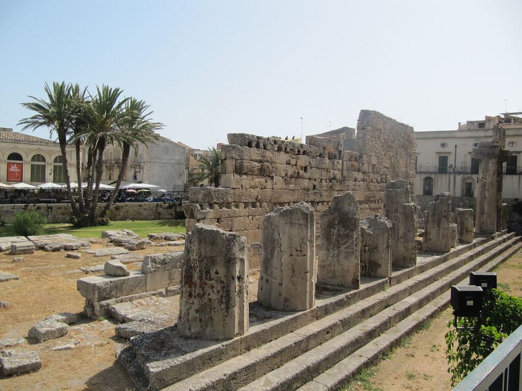Apollontempel, Ortigia, Syrakus
