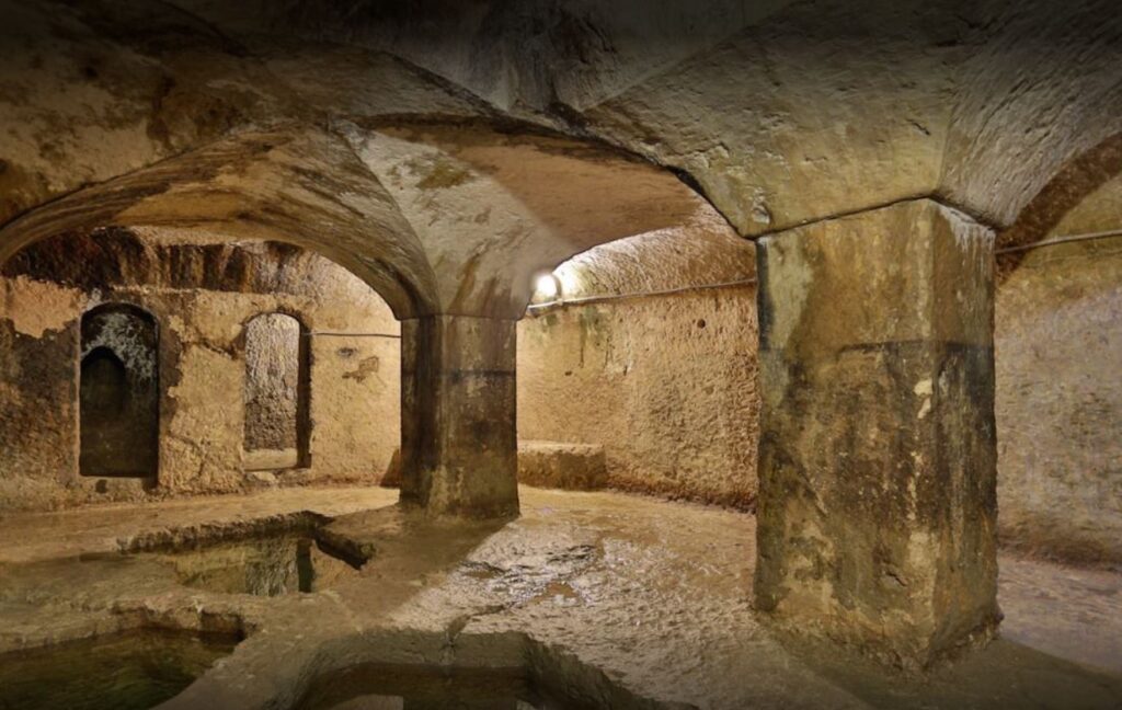 Mikveh Jewish bath, Ortigia, Syracuse