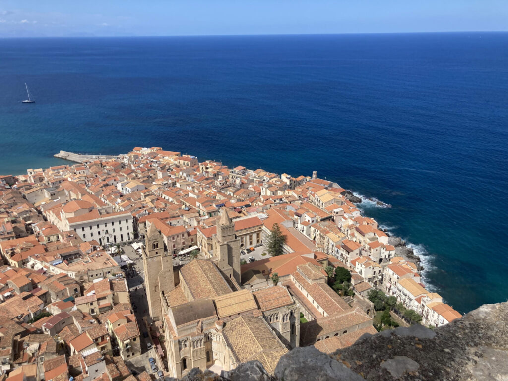View from the Rocca of Cefalù