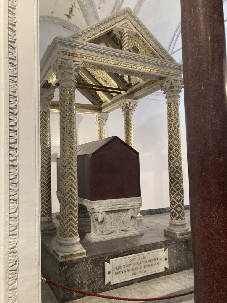 Tombe du roi Roger, cathédrale de Palerme