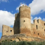 The small town of Mazzarino and its castle